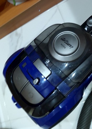 Mavi ve Gri Azur MORA Elektrikli Süpürge