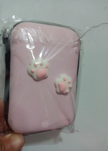 Fermuarlı Pembe Telefon Kılıfı