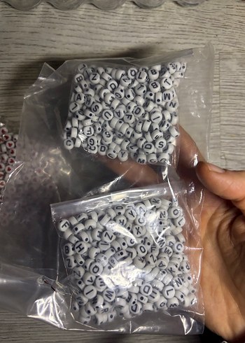 Kalp ve Harf Taşlar 7mm - Görsel 2