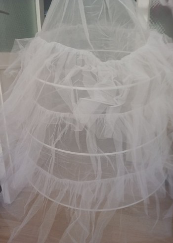 Mediha cambaz tasarım Beyaz Uzun Bohem Gelinlik - Görsel 6