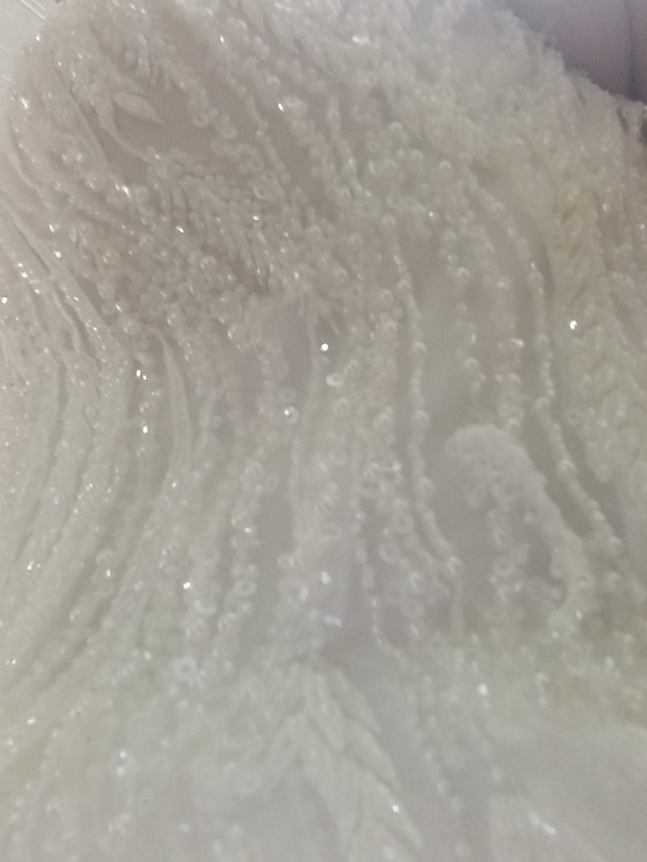 Mediha cambaz tasarım Beyaz Uzun Bohem Gelinlik - Görsel 2