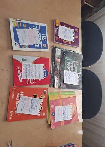 Çeşitli LGS Sınav Hazırlık Kitapları Seti