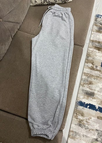 Gri Kadın Salaş Sweatpant