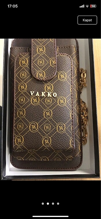 Vakko askılı çanta