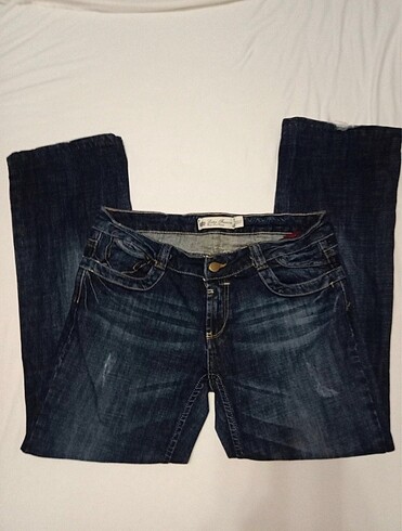 l Beden lacivert Renk y2K Jean