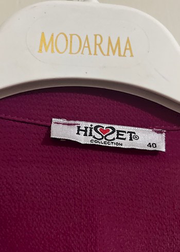 Bordo Uzun Düğmeli Kadın Tunik - Görsel 2