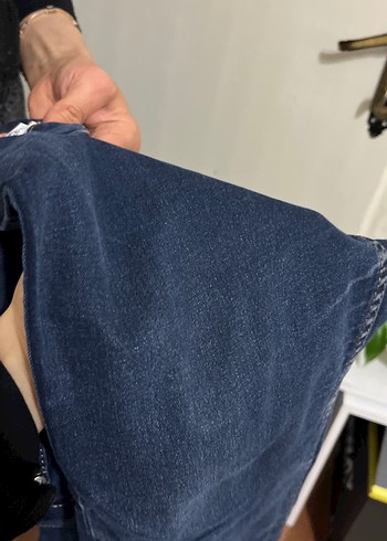 Lacivert Kadın Normal Boy Denim Jean - Görsel 2