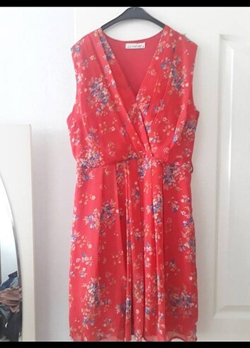 Zara ŞİFON ELBİSE