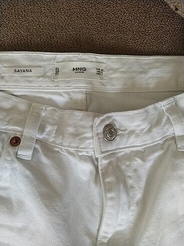 Mango Beyaz Jean 