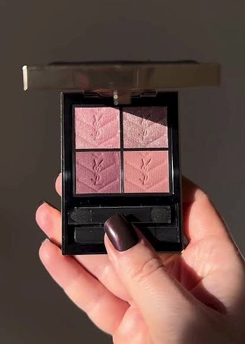 Yves Saint Laurent Couture Clutch Far Paleti - Görsel 2