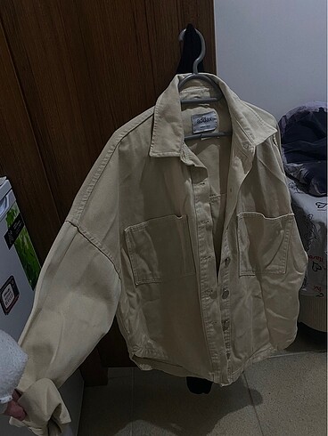 Addax Bej Kot Ceket Oversize