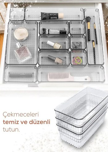 Vienev 24'lü Çekmece İçi Aksesuar Takı Ve Makyaj Düzenleyici - Görsel 2