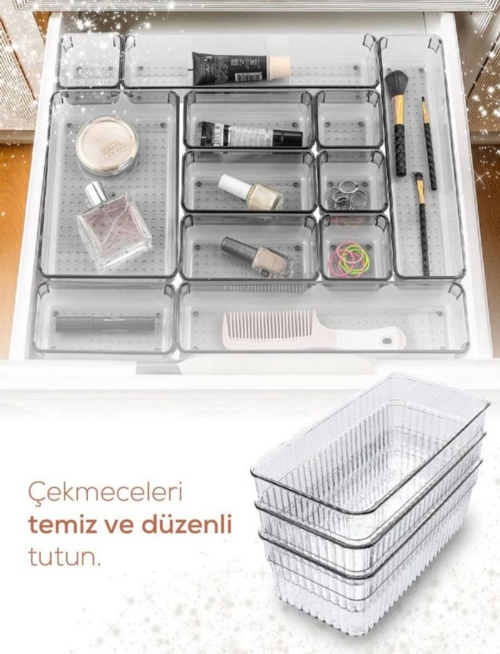 Vienev 24'lü Çekmece İçi Aksesuar Takı Ve Makyaj Düzenleyici - Görsel 2
