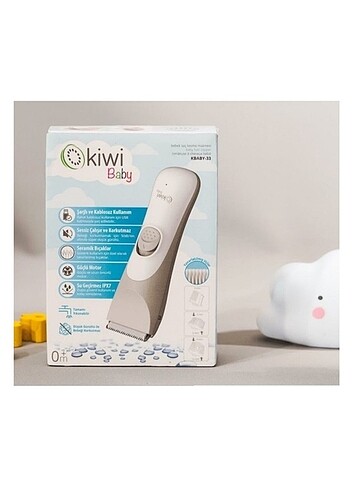 Kiwi Baby Bebek Saç Tıraş Makinesi Kbaby-33