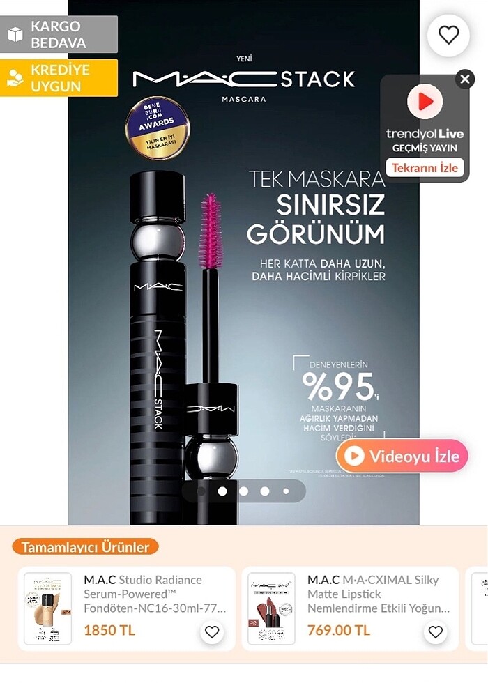 Mac maskara - Görsel 2