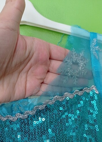 10 Yaş Beden Elsa kostümü