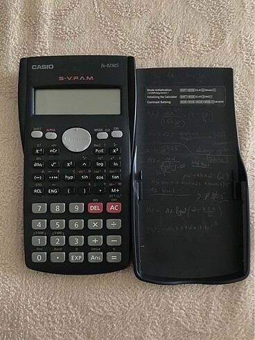  Beden Renk Casio Hesap Makinesi
