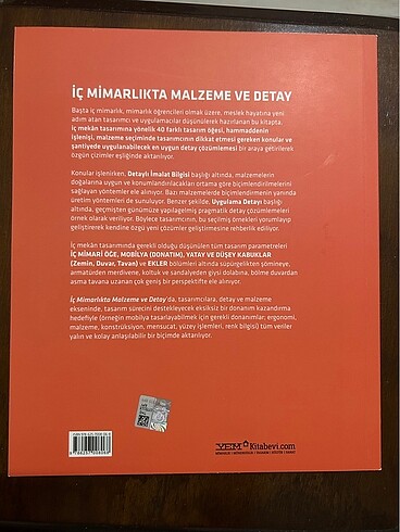  İç Mimarlıkta Malzeme ve Detay