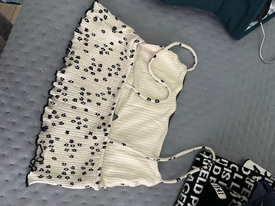 Nakışlı ve Dantelli Askılı Kadın Büstiyer - Görsel 2