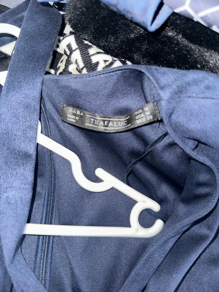 Kemerli Lacivert Süet Kadın Kaban - Görsel 2