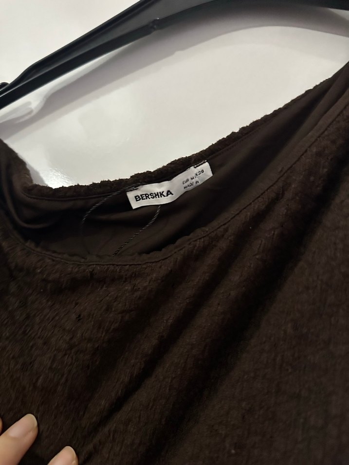 Siyah Straplez Uzun Drapeli Gotik Elbise - Görsel 2