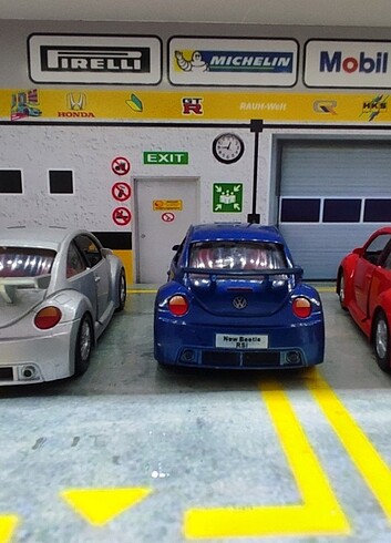 Beden Volkswagen New Beetle modeli metal diecast oyuncak araba