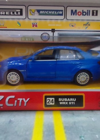 Mavi Subaru WRX STI Oyuncak Araba