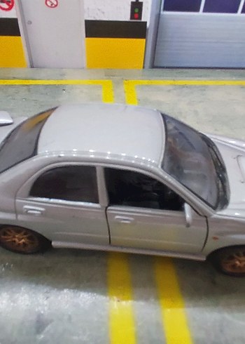 Beden 2012 Subaru İmpreza wrx sti modeli metal diecast oyuncak araba