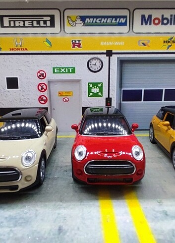 Beden Mıni Cooper modeli metal diecast oyuncak araba