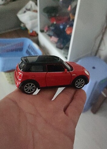 Beden Renk Mıni Cooper modeli metal diecast oyuncak araba