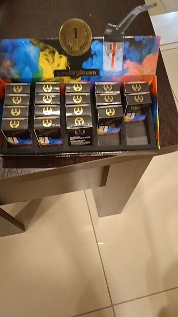 17 adet cep nargile 