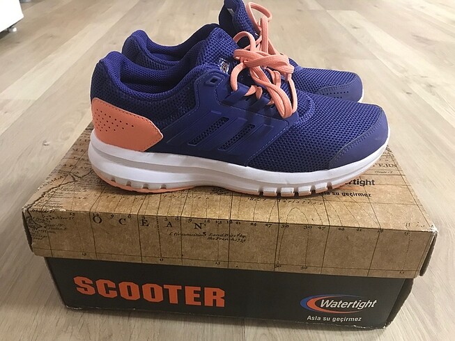 Adidas Adidas Galaxy mavi yürüyüş ayakkabısı