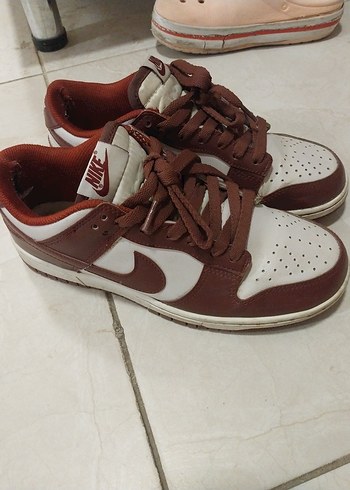 Nike Bordo Kadın Spor Ayakkabı - Görsel 2