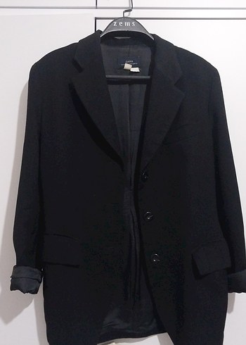 Zara Siyah Klasik Blazer Ceket
