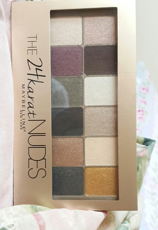 maybelline the 24 karat nudes