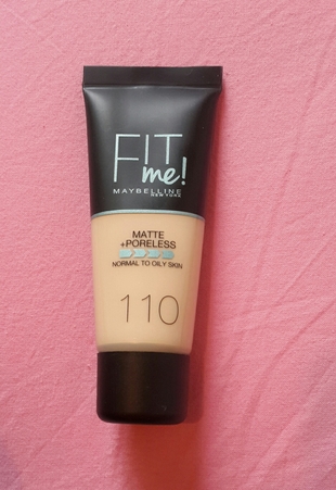 maybelline fit me fondöten 110 rengi 