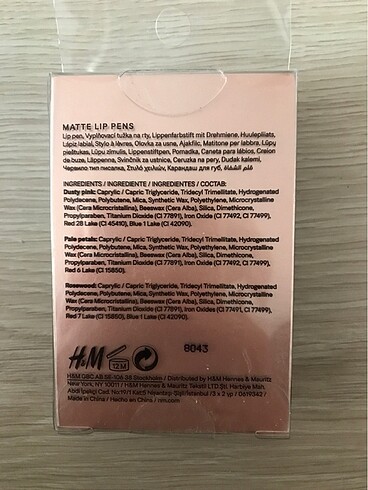H&M mını ruj
