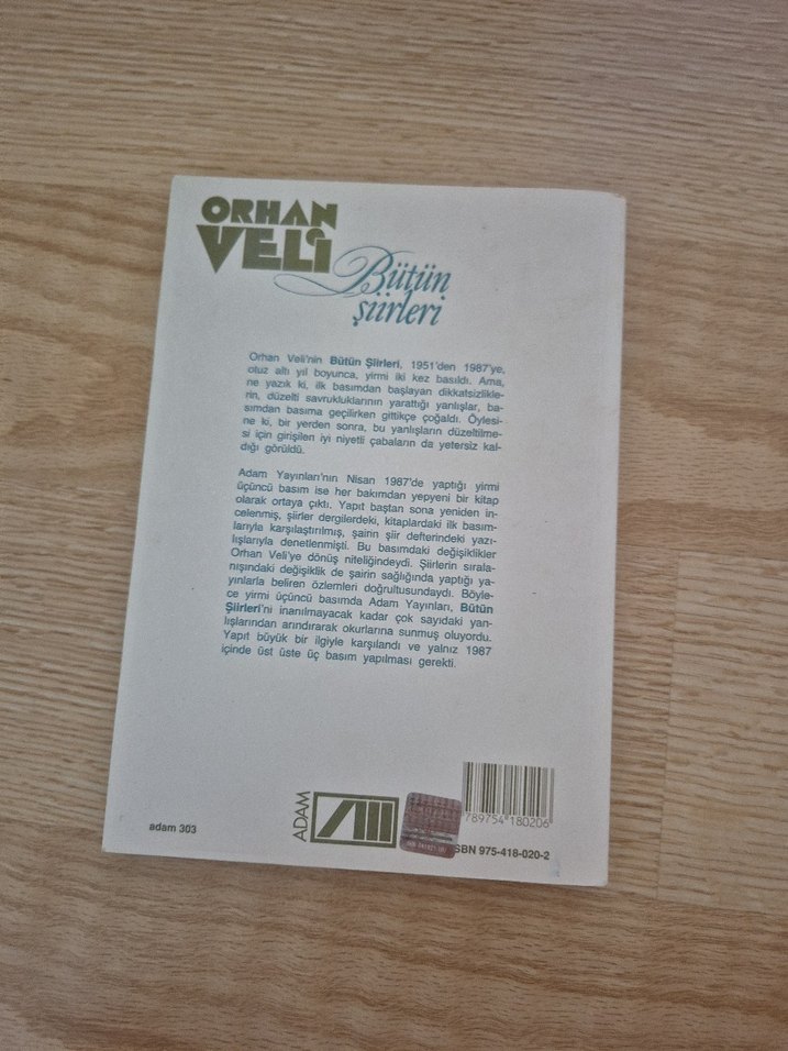 Orhan Veli Bütün Şiirleri Kitabı - Görsel 2