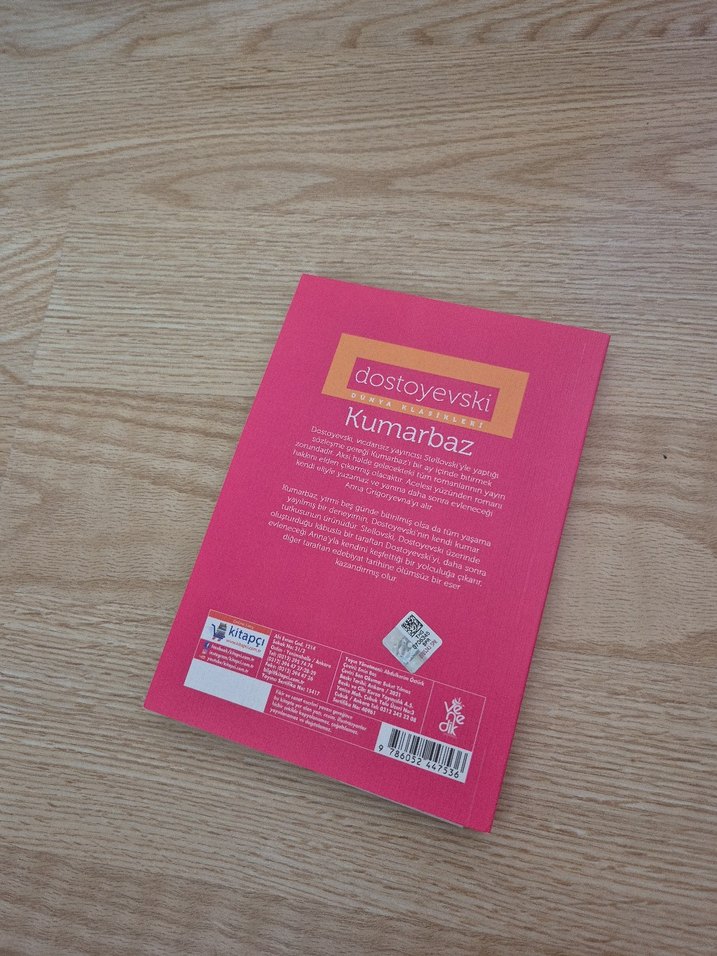 Dostoyevski - Kumarbaz Roman - Görsel 4