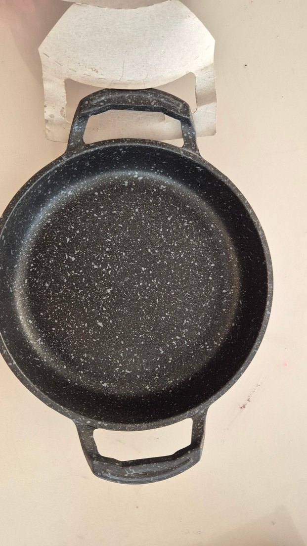 Alkar Hanumeli Siyah Tava 20 cm granit - Görsel 2