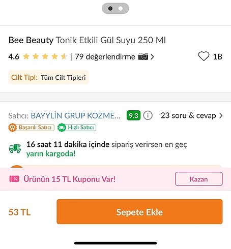  Beden Gül suyu