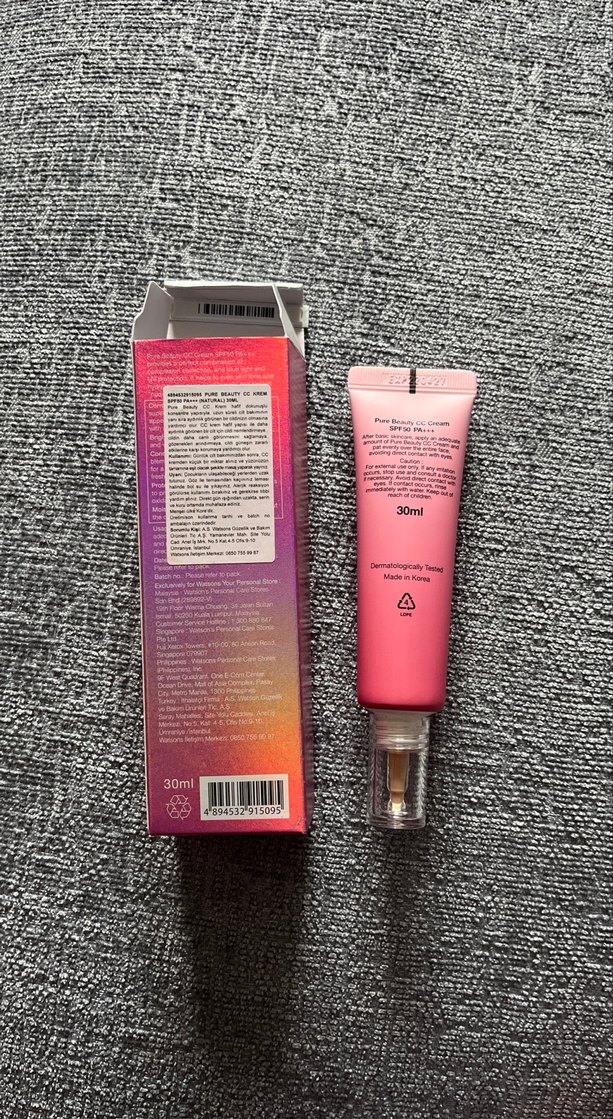 Pure Beauty Pembe CC Krem - Görsel 2