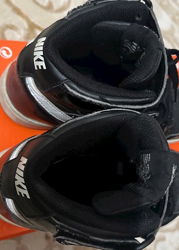 Siyah Nike Velcro Basketbol Ayakkabısı - Görsel 4