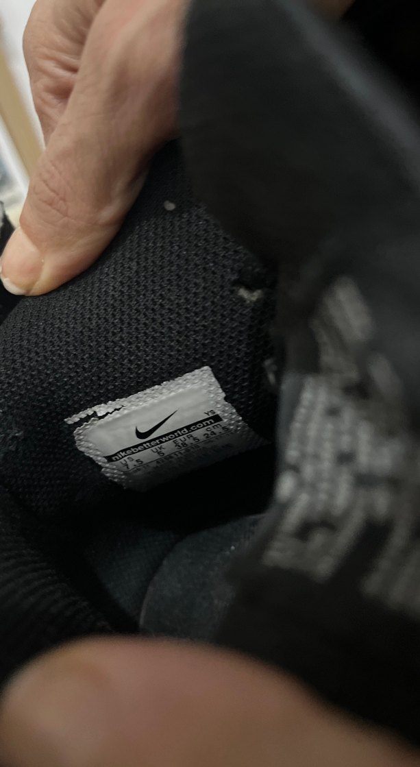 Siyah Nike Velcro Basketbol Ayakkabısı - Görsel 5