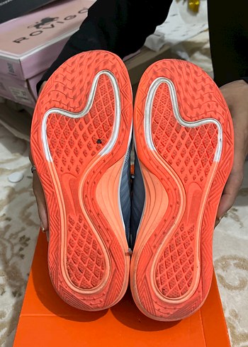 Nike Gri Elastik Bağcıklı Spor Ayakkabı - Görsel 4