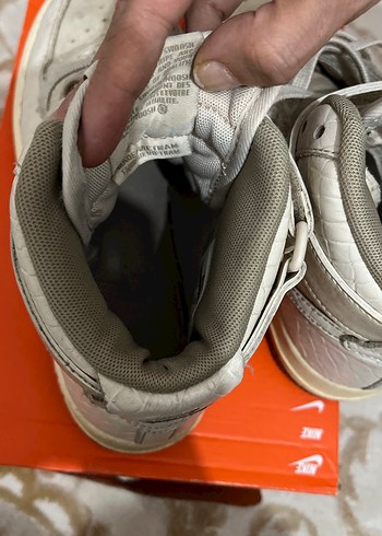 Beyaz Kadın Platform Spor Ayakkabı - Görsel 4