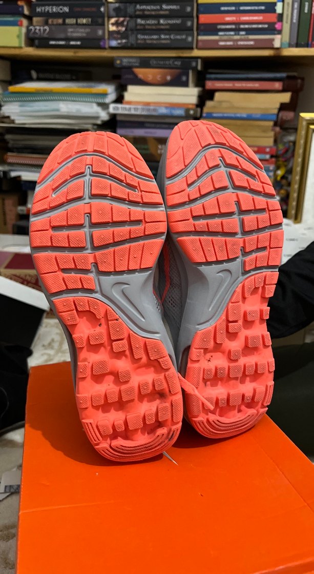 Renkli Bağcıklı Nike Kadın Spor Ayakkabı - Görsel 2