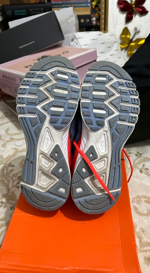 Gri Baskılı Kadın Spor Ayakkabı - Görsel 4