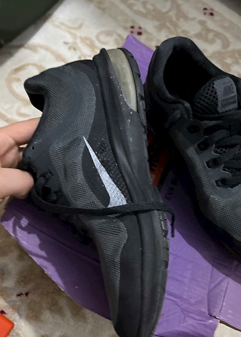 Gri Bağcıklı Kadın Spor Ayakkabı - Görsel 3