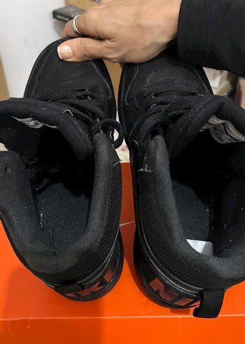 Kadın Siyah Spor Ayakkabı Velcro Bantlı - Görsel 5